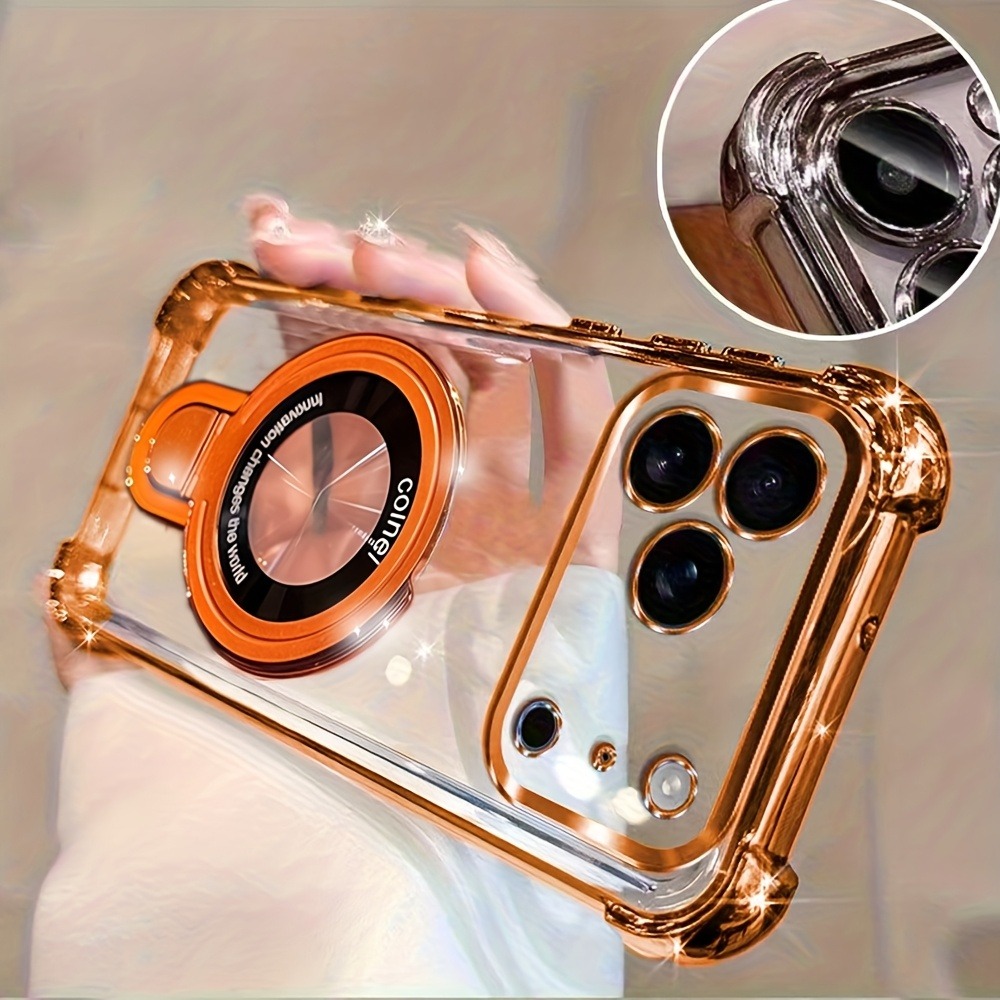Taco Stand Holder - Luxuriöse Handyhülle mit Magnetringhalterung und Ständer