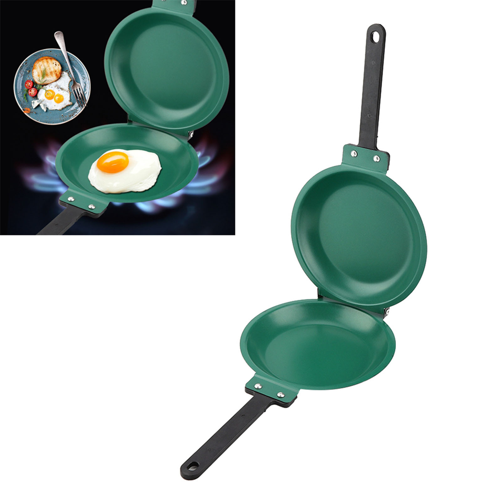 Doppel Seite Titan Stahl Besch – Mini Pancake Griddle Bewertung und Preis