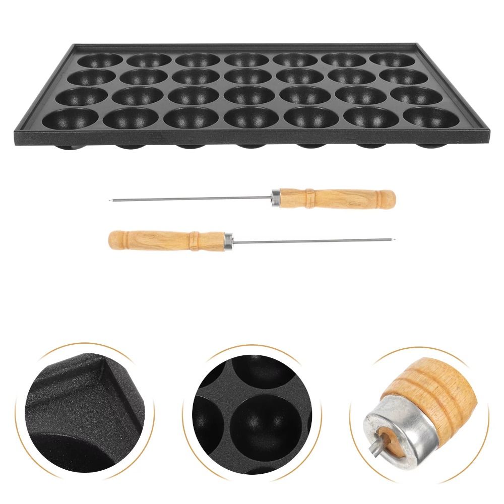 28-Loch-langlebige, antihaftbe – Takoyaki Grill Plate Bewertung und Preis